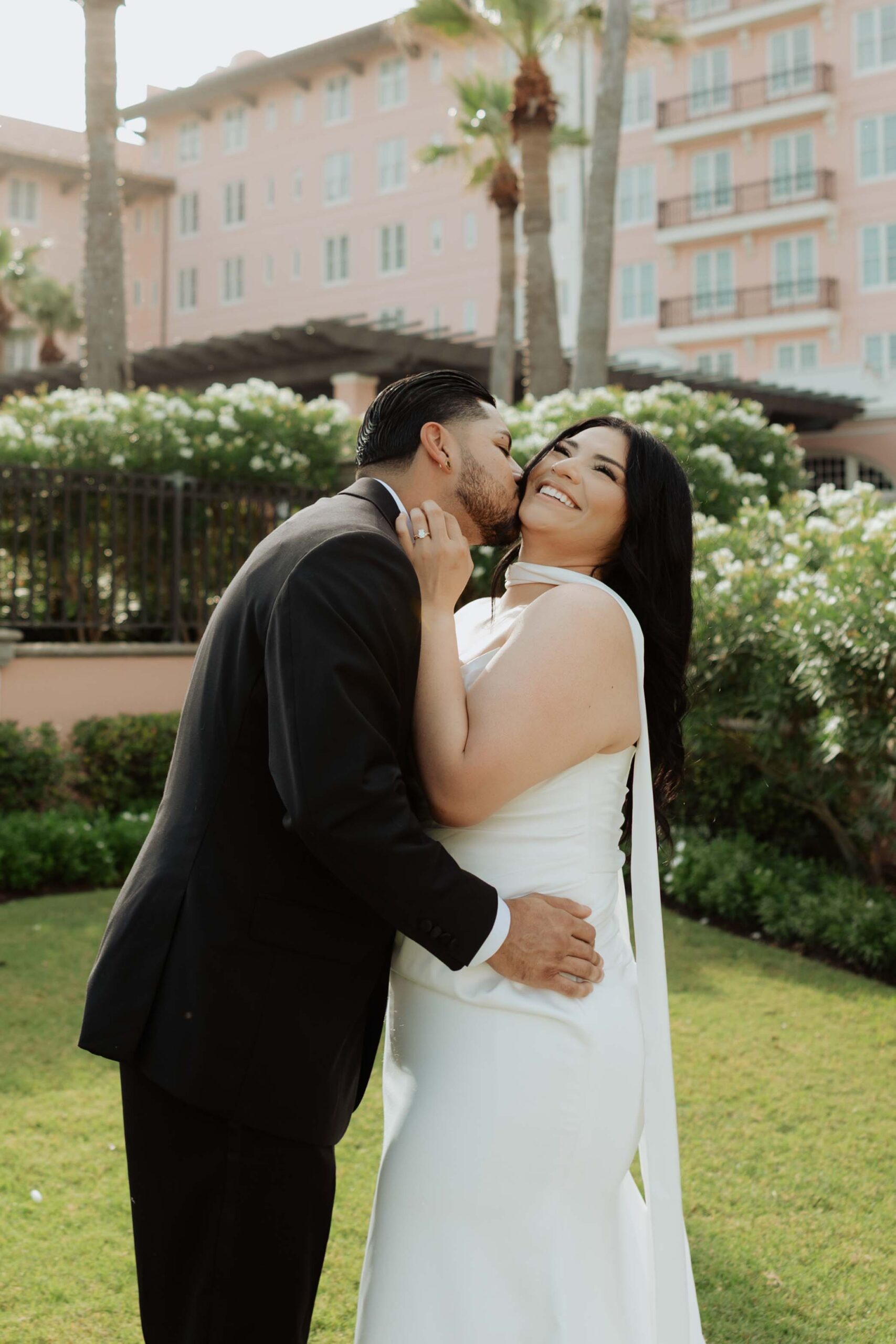 engagement photos at the grand galvez hotel, Galveston wedding photographer