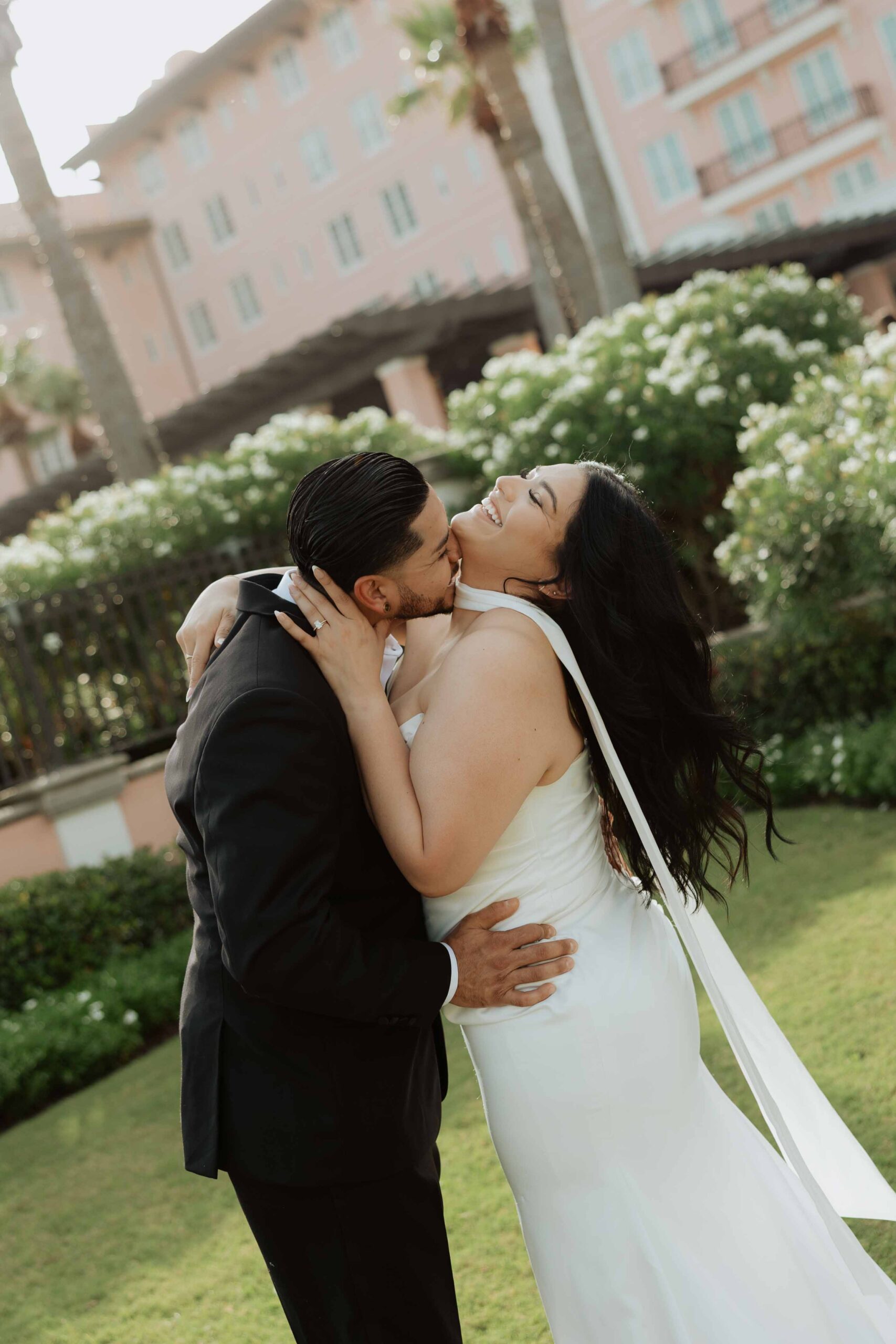 engagement photos at the grand galvez hotel, Galveston wedding photographer