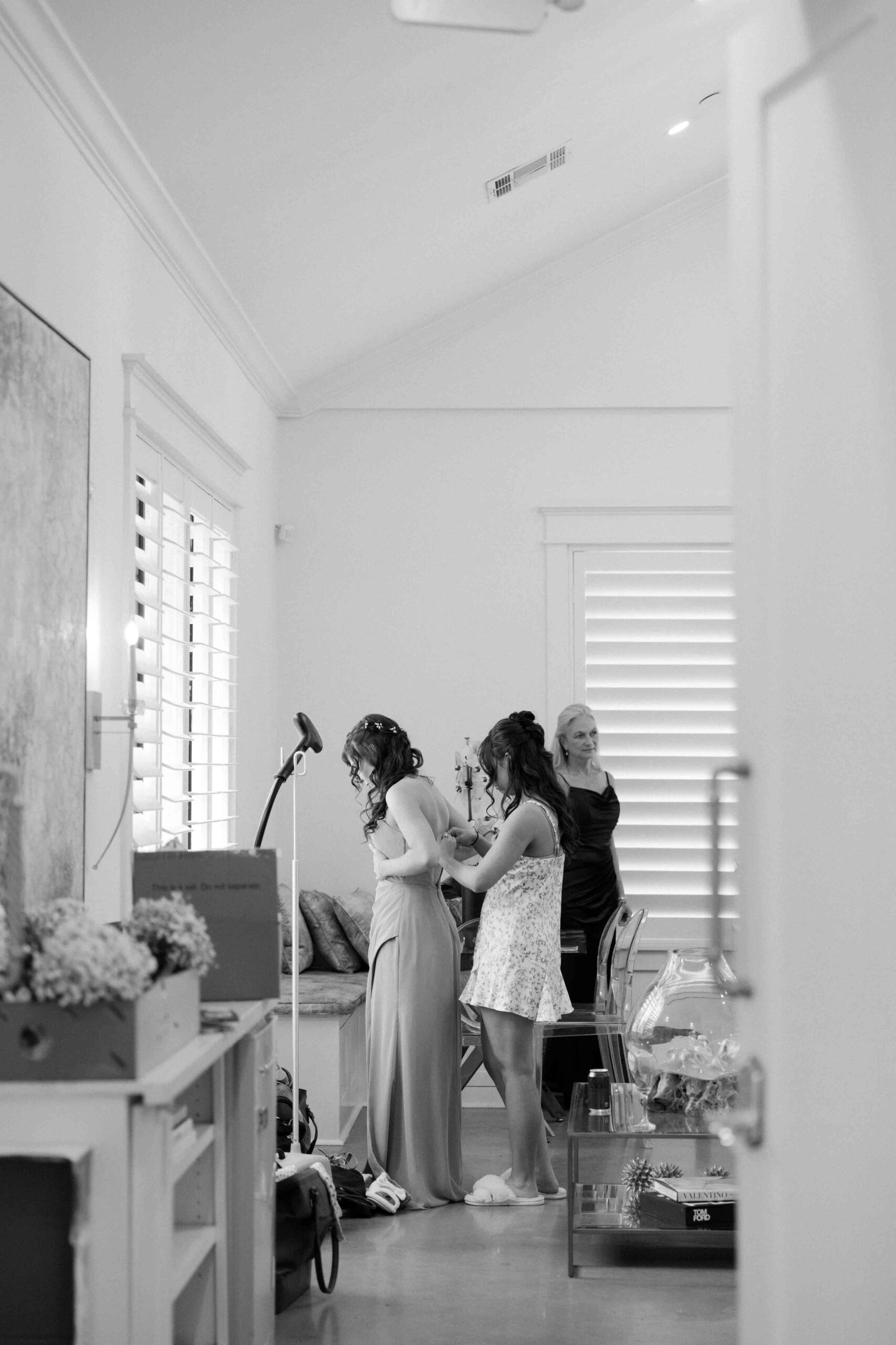 Modern romantic wedding portraits at The Peach Orchard venue in Houston, Houston wedding photographer