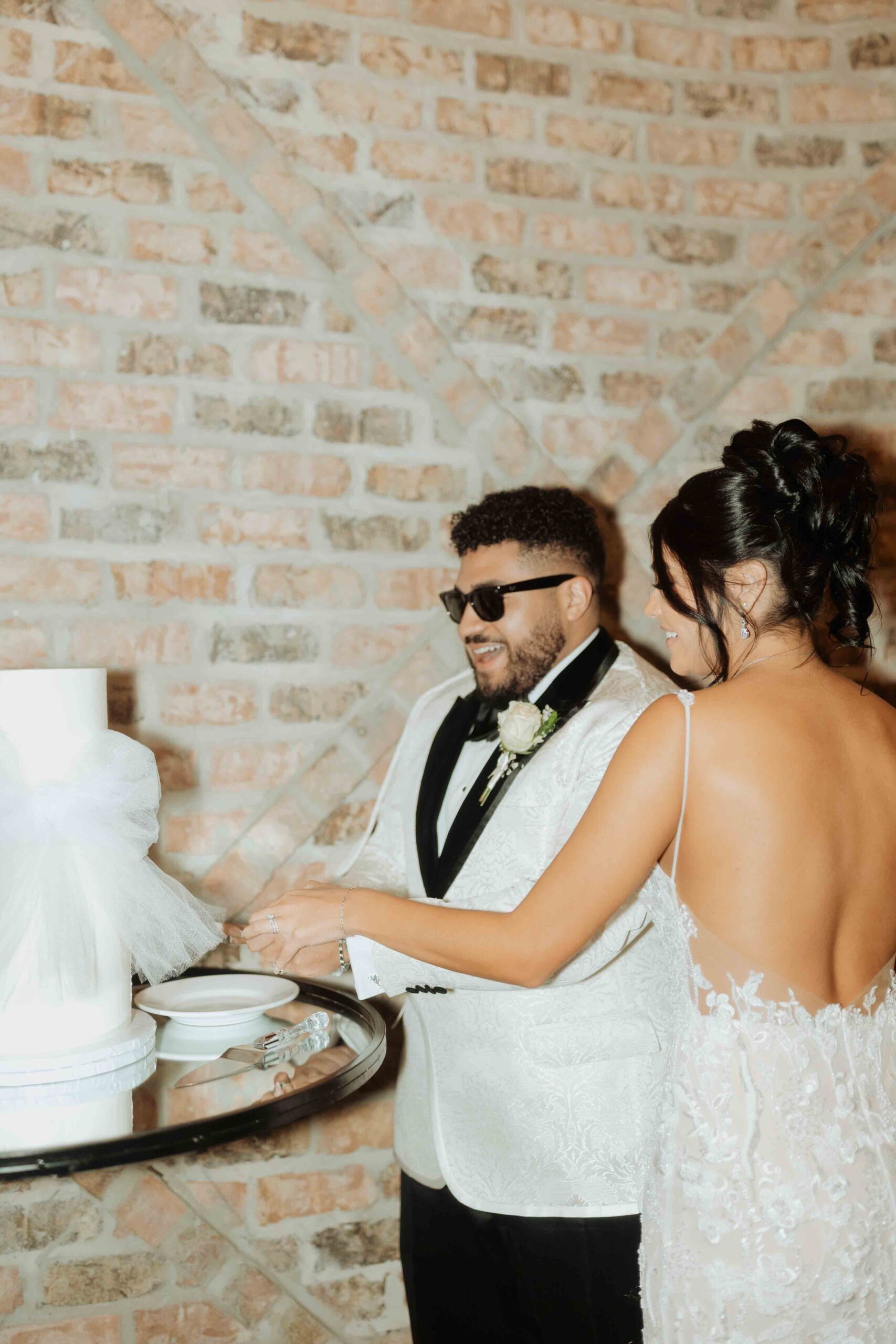 Iron Manor reception hall with modern industrial decor