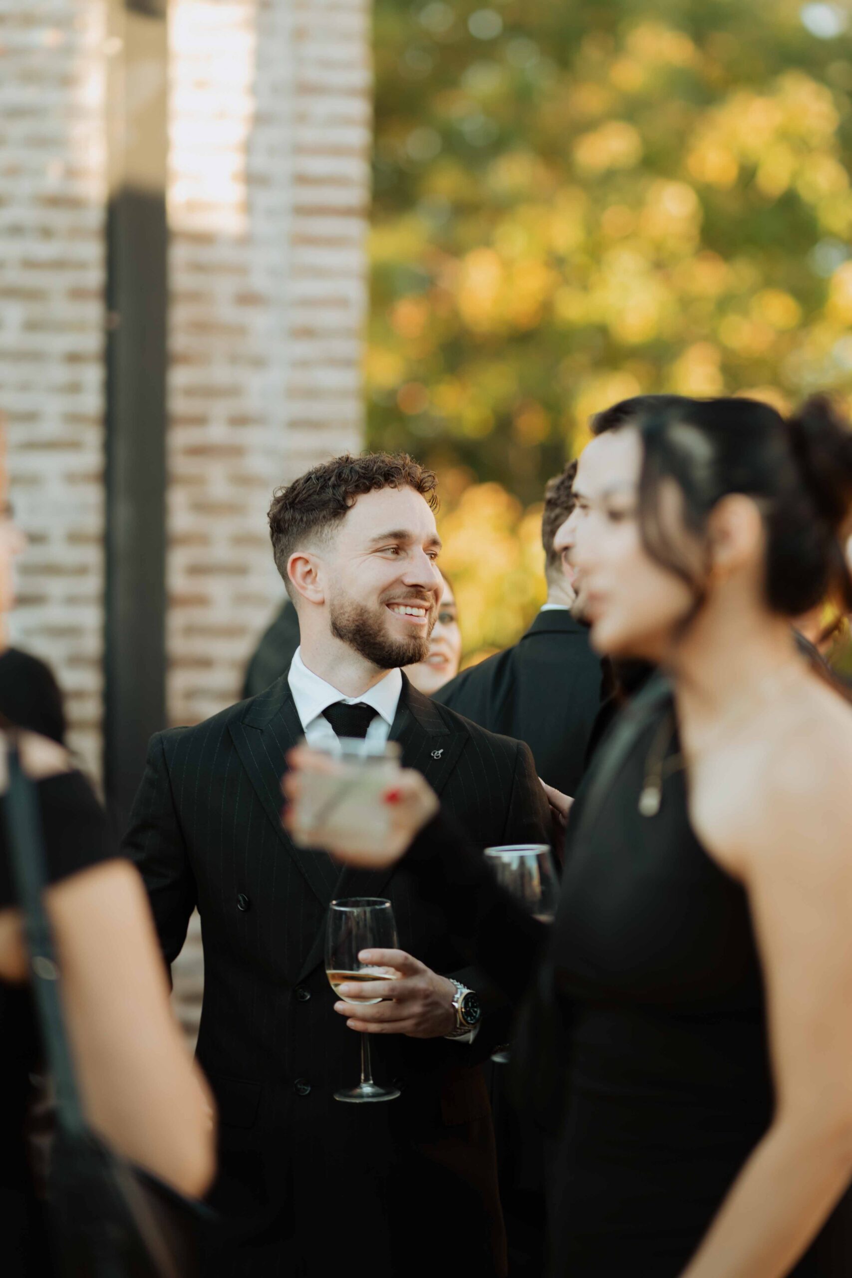 Iron Manor reception hall with modern industrial decor
