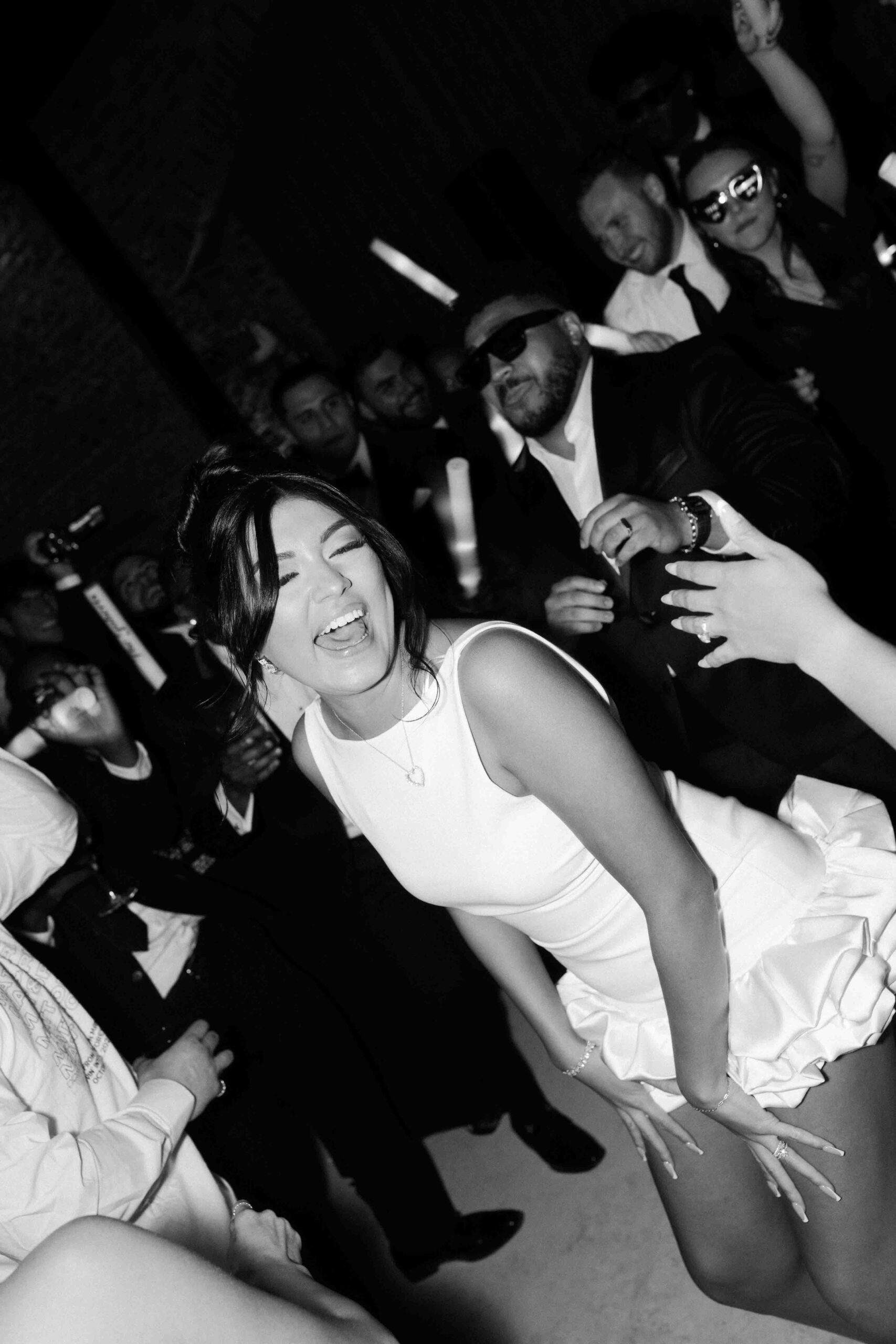 Iron Manor reception hall with modern industrial decor