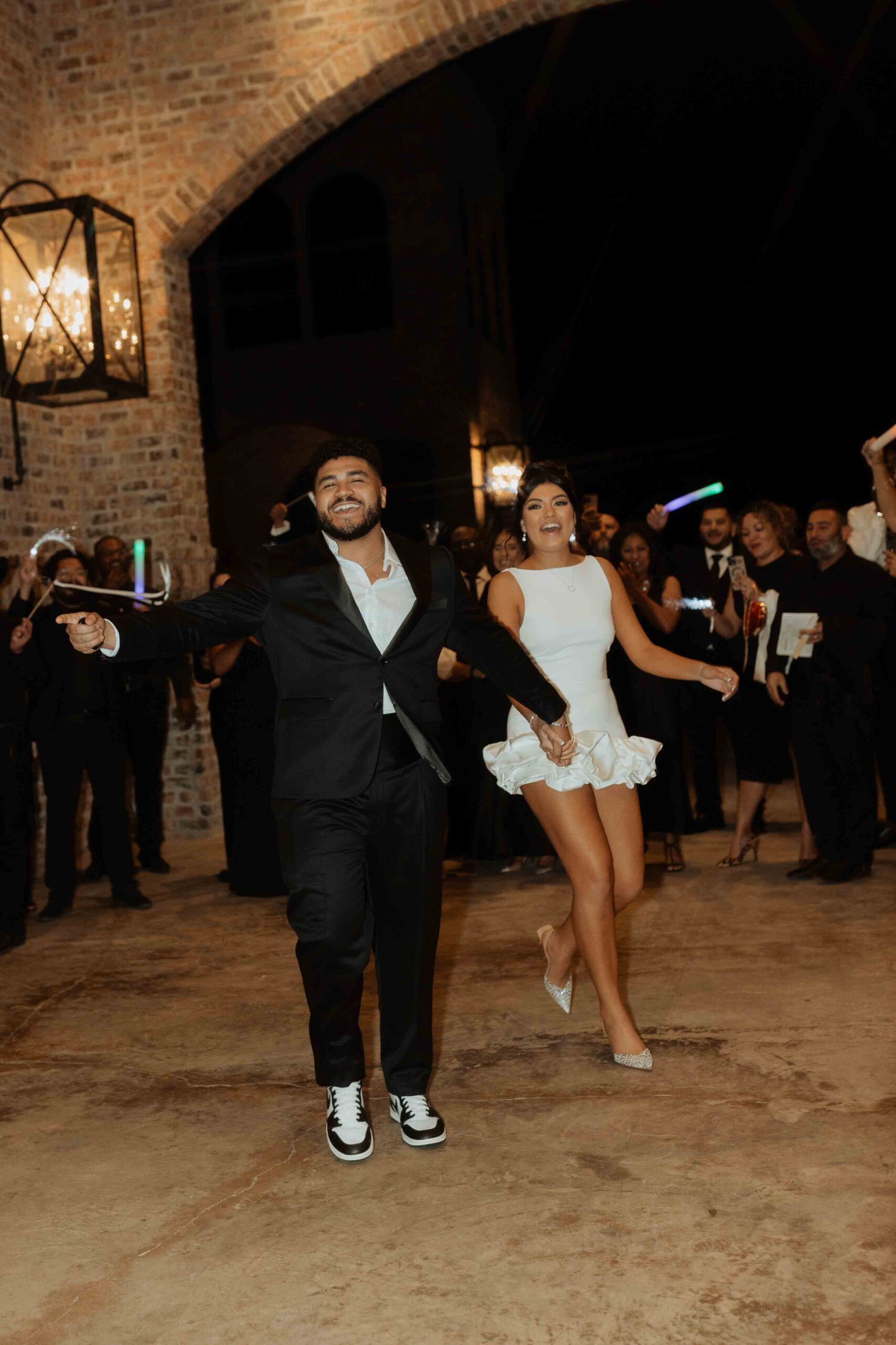 Iron Manor reception hall with modern industrial decor