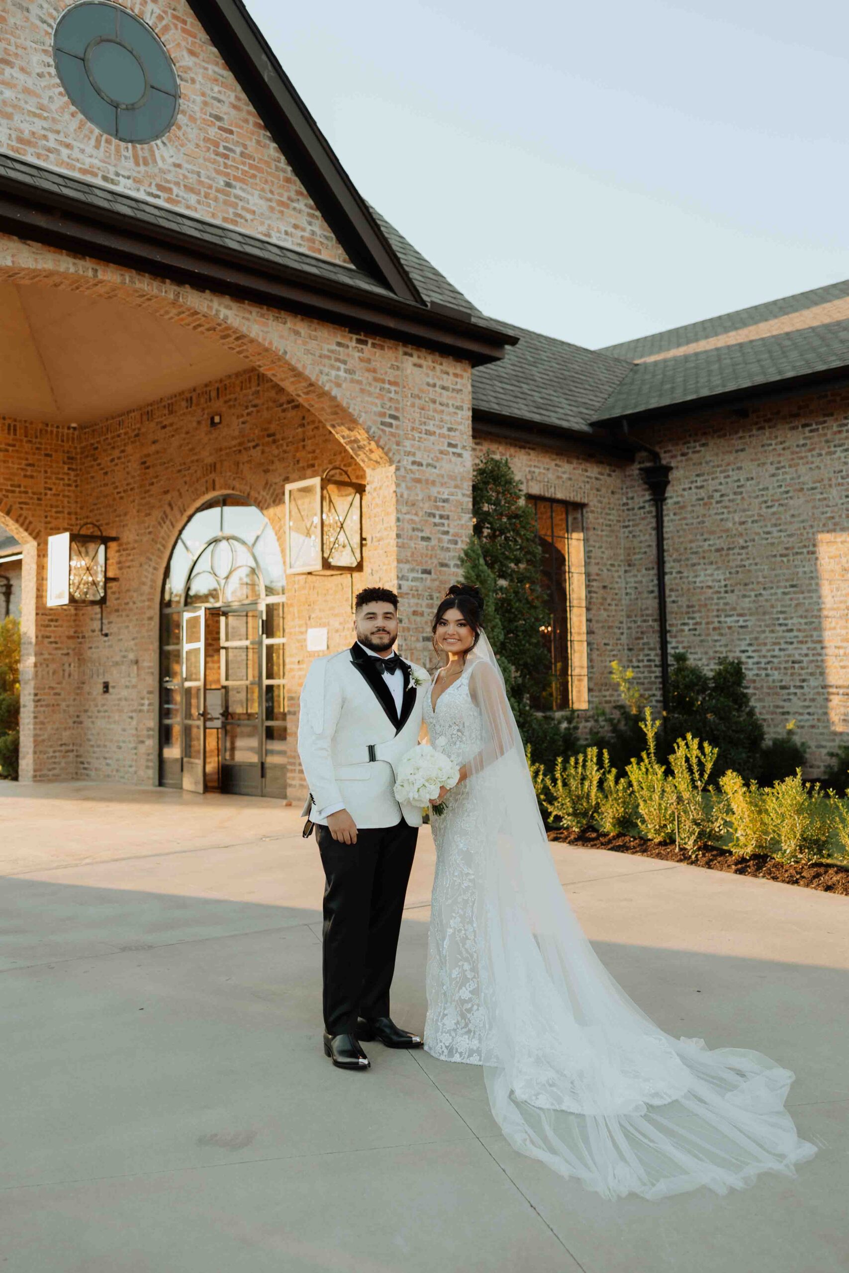 Bride and groom portraits at Iron Manor Montgomery”