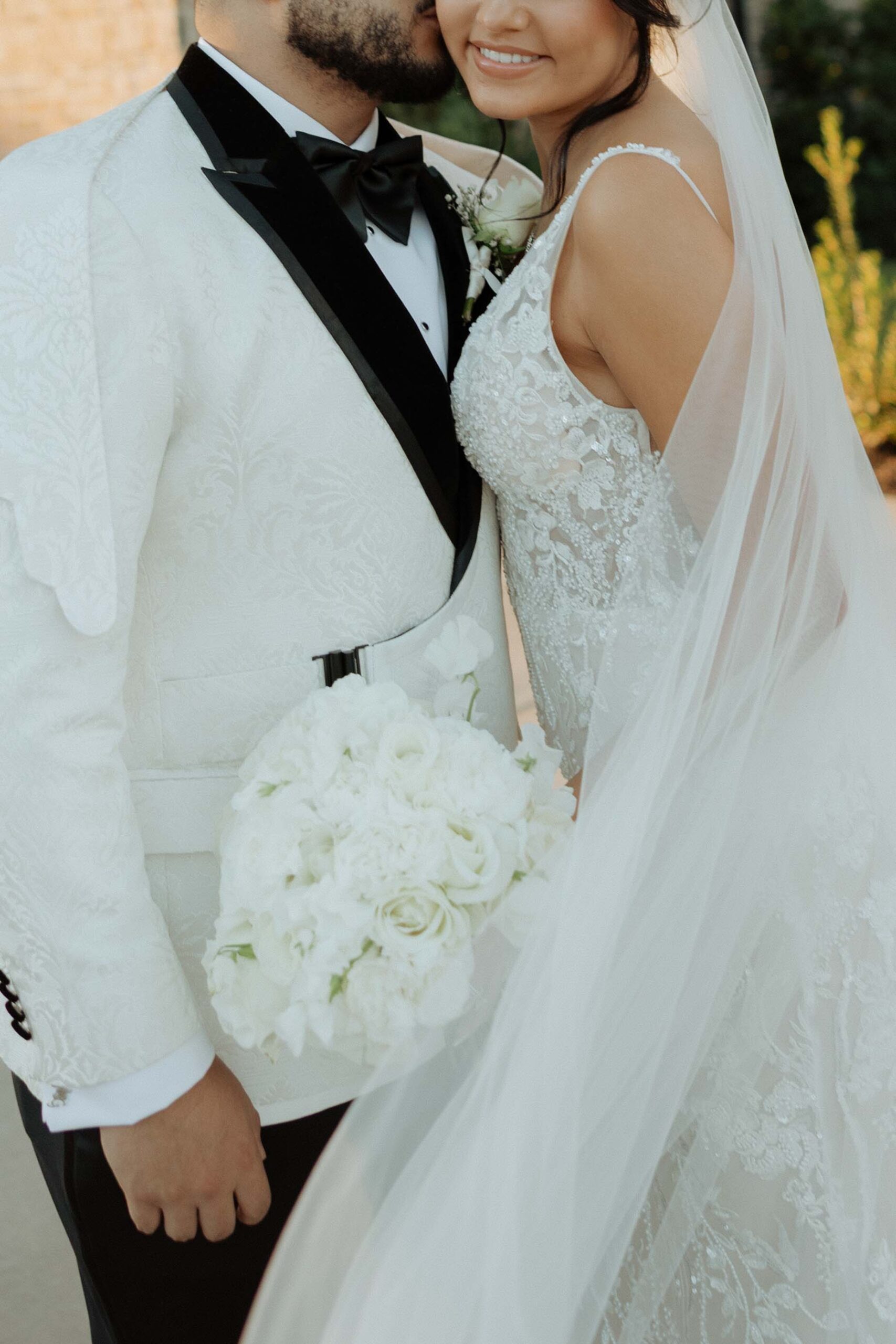 Bride and groom portraits at Iron Manor Montgomery”