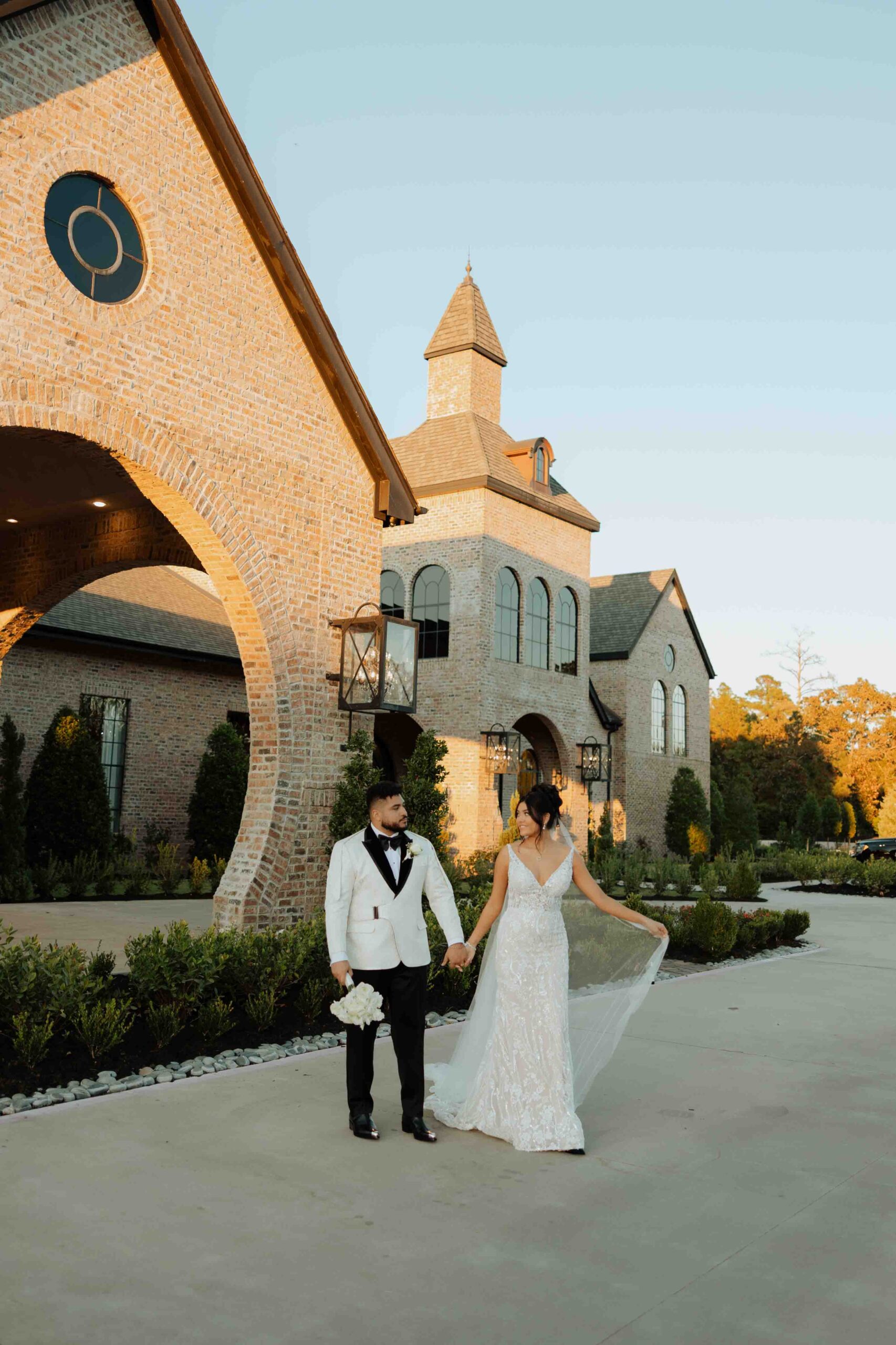 Bride and groom portraits at Iron Manor Montgomery”