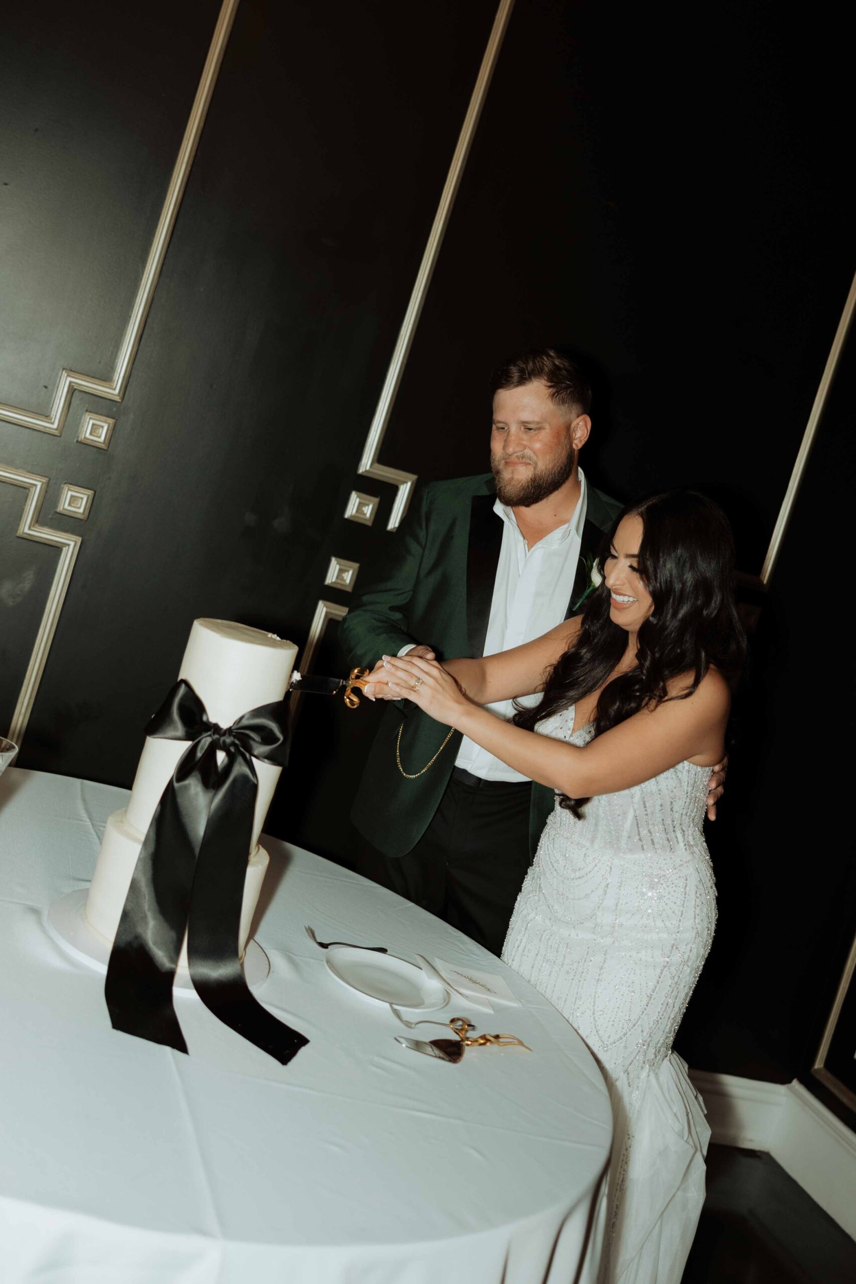 reception at Sandlewood Manor houston wedding photographer