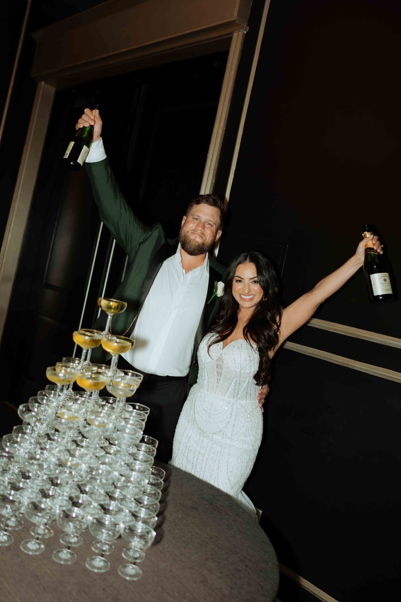 reception at Sandlewood Manor houston wedding photographer